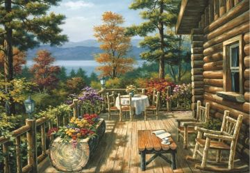 Educa Puzzle Dağ Evi 1500 Parça Puzzle