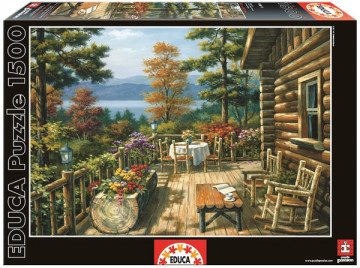Educa Puzzle Dağ Evi 1500 Parça Puzzle