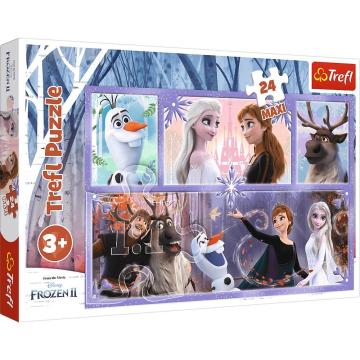 Trefl Puzzle A World Full Of Magıc / Dısney Frozen 2 Maxi Puzzle (24 Parça Dev Puzzle)