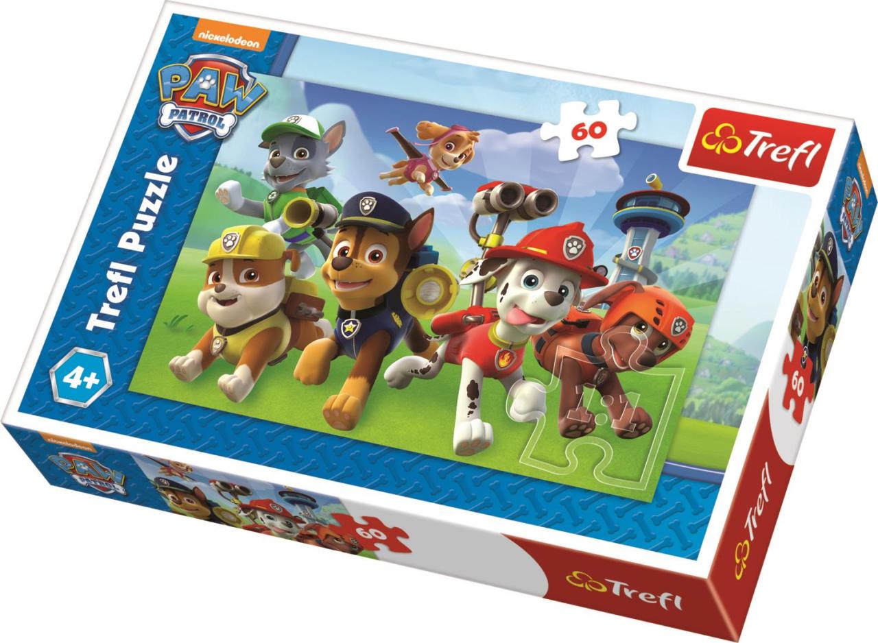 Trefl Puzzle Ready To Action, Paw Patrol 60 Parça Yapboz