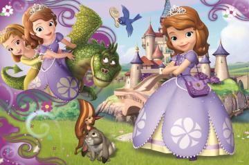 Trefl Puzzle Princess Sofia Adventures 60 Parça Yapboz
