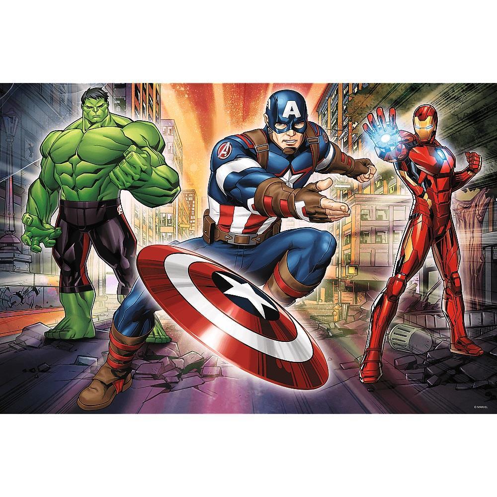 Trefl Puzzle In The World Of Avengers / Dısney Marvel The Avengers Maxi Puzzle (24 Parça Dev Puzzle)