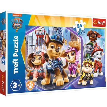Trefl Puzzle Heroes On The Guard / Vıacom Paw Patrol: The Movıe Maxi Puzzle (24 Parça Dev Puzzle)