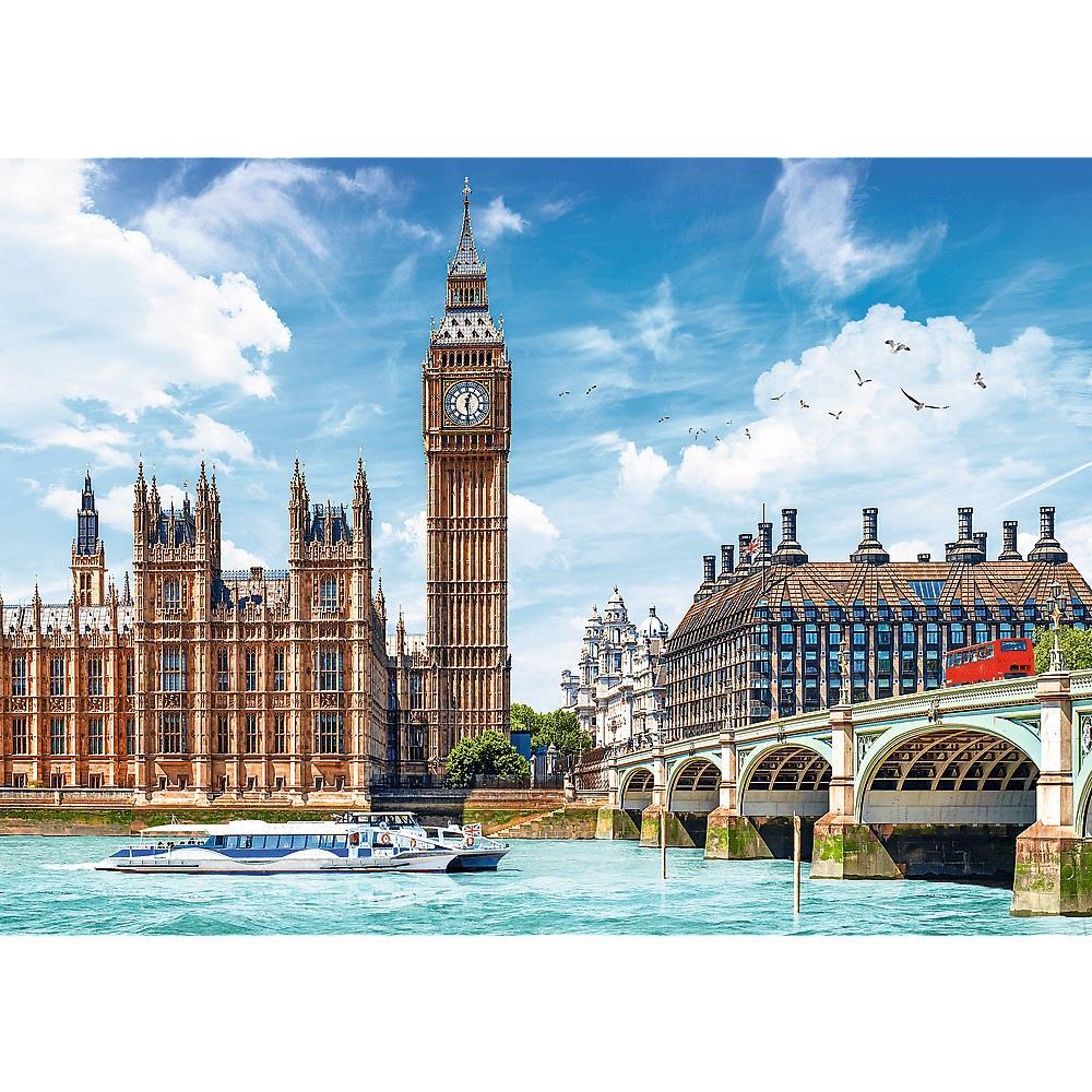 Trefl Puzzle Bıg Ben, London, England 2000 Parça Puzzle