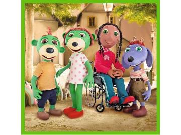 Trefl Puzzle Treflik's Fun 3'lü 20+36+50 Parça Yapboz