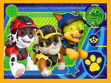 Trefl Puzzle Always On Time, Paw Patrol 4'lü 35+48+54+70 Parça Yapboz