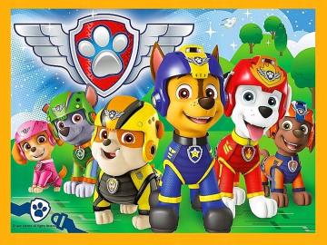 Trefl Puzzle Always On Time, Paw Patrol 4'lü 35+48+54+70 Parça Yapboz