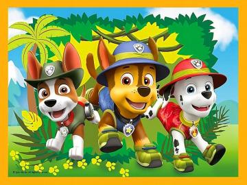 Trefl Puzzle Always On Time, Paw Patrol 4'lü 35+48+54+70 Parça Yapboz