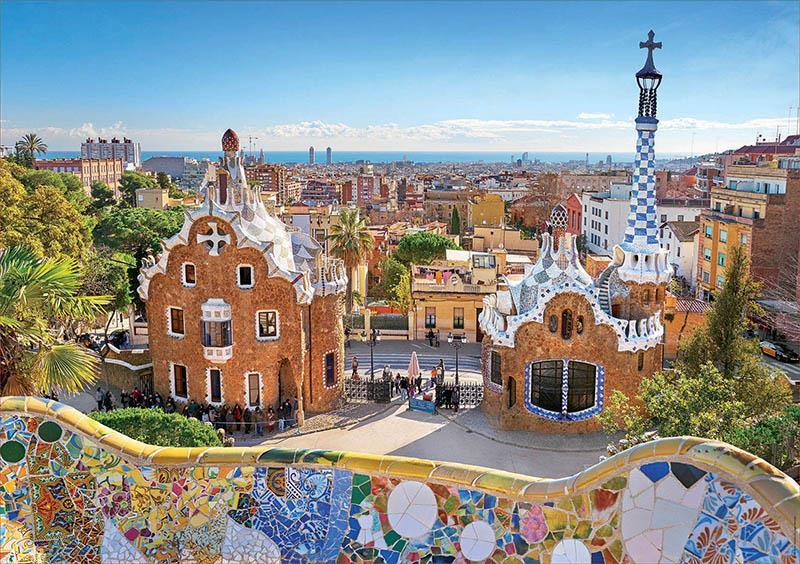 Educa Puzzle Barcelona Vıew From Park Güell 1000 Parça Puzzle