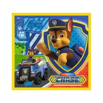 Trefl Puzzle Marshall, Rubble And Chase, Paw Patrol 3'lü 20+36+50 Parça Yapboz
