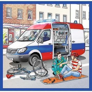 Trefl Puzzle Intervention 3'lü 20+36+50 Parça Yapboz