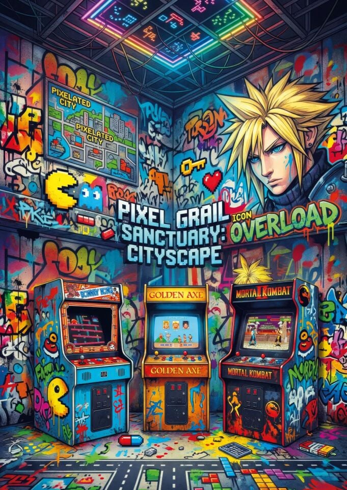 Art Puzzle Arcade Efsaneleri 260 Parça Puzzle