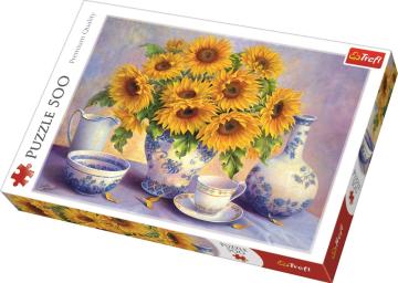 Trefl Puzzle Sunflowers, DDFA 500 Parça Puzzle