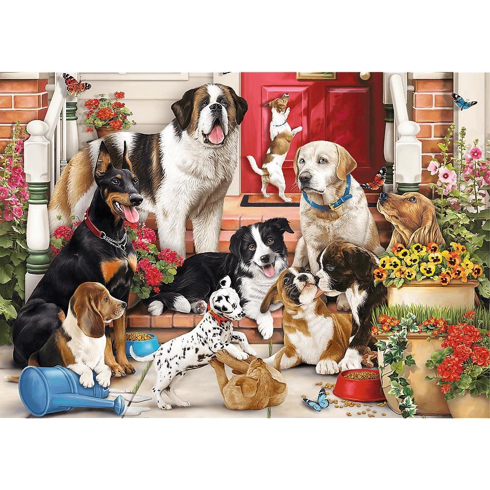 Trefl Puzzle Doggy Fun 1000 Parça Puzzle