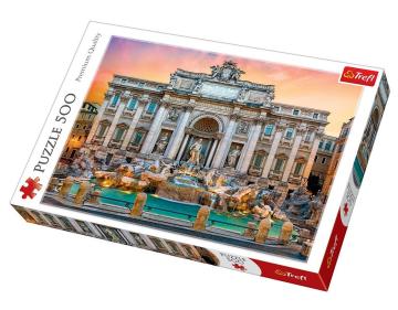 Trefl Puzzle Fontanna Di Trevi, Rome 500 Parça Puzzle
