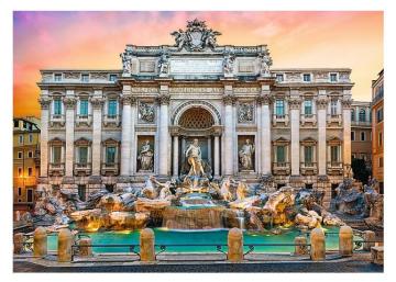 Trefl Puzzle Fontanna Di Trevi, Rome 500 Parça Puzzle