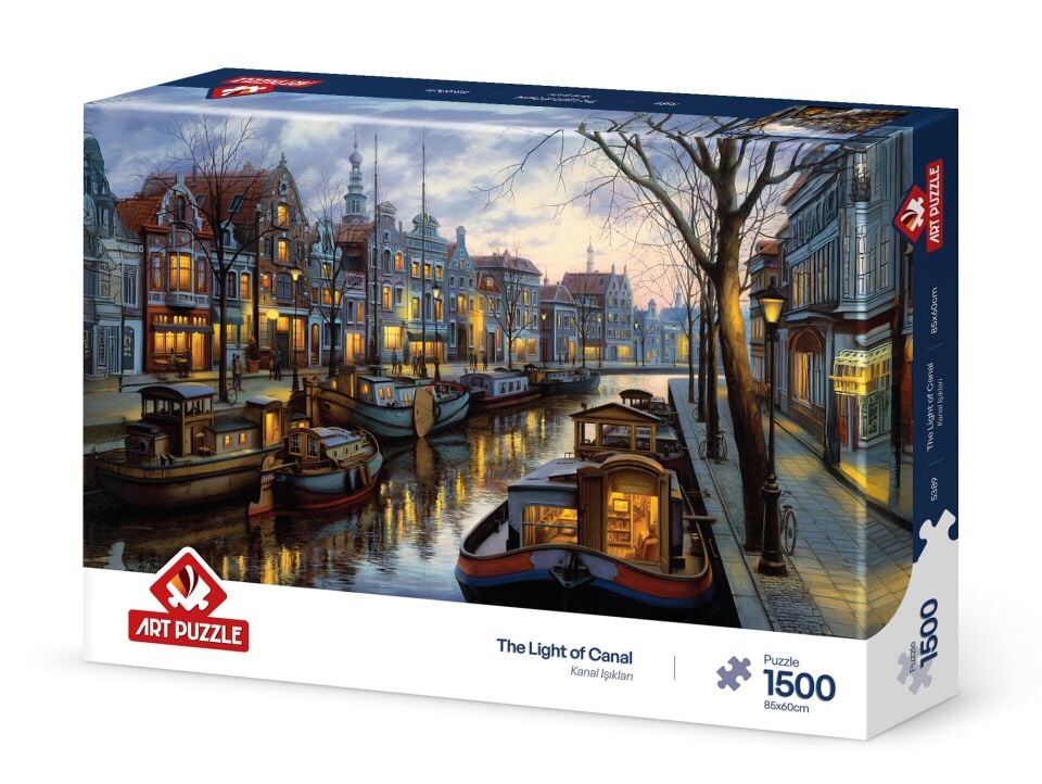 Art Puzzle Kanal Işıkları 1500 Parça Puzzle