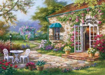 Art Puzzle Spring Patio 500 Parça Puzzle