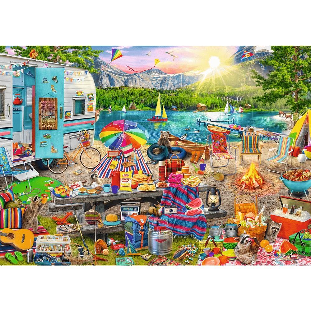 Trefl Puzzle Motorhome Trıp 1000 Parça Puzzle