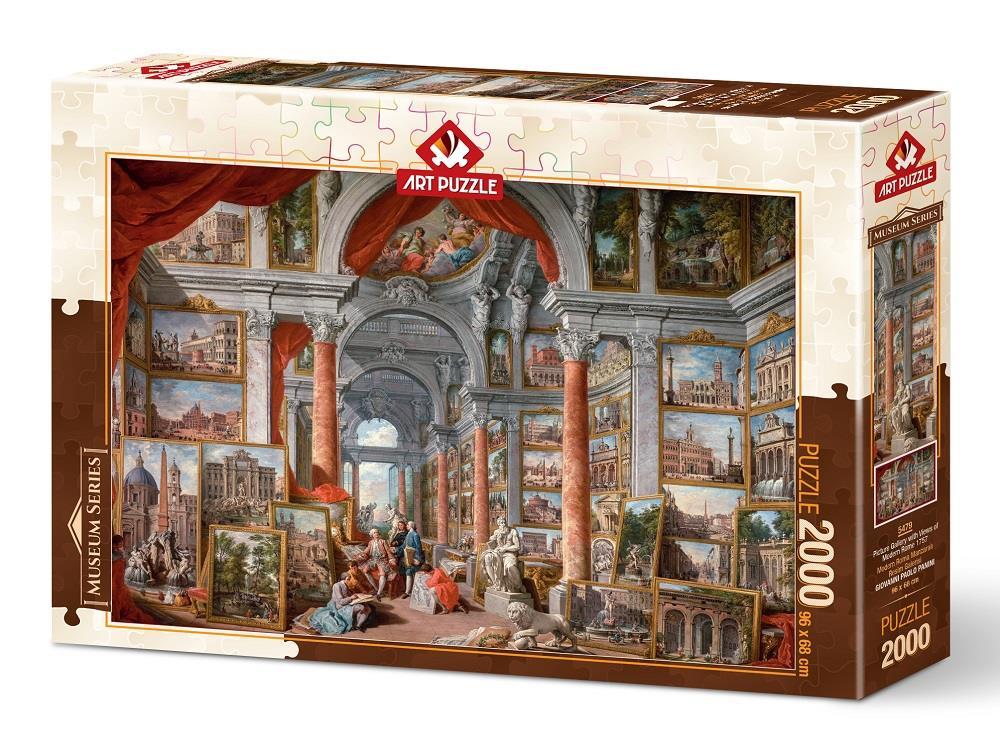 Art Puzzle Modern Roma Manzalı Resim Galerisi, (1757) 2000 Parça Puzzle
