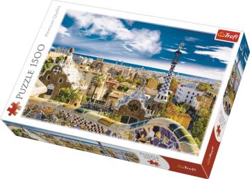 Trefl Puzzle Park Güell, Barcelona 1500 Parça Puzzle