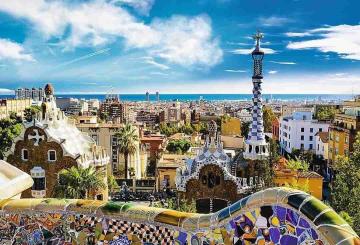 Trefl Puzzle Park Güell, Barcelona 1500 Parça Puzzle