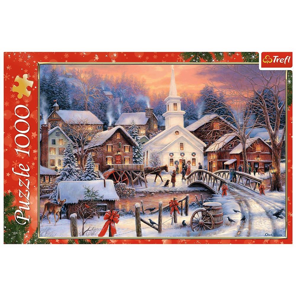 Trefl Puzzle Whıte Chrıstmas 1000 Parça Puzzle