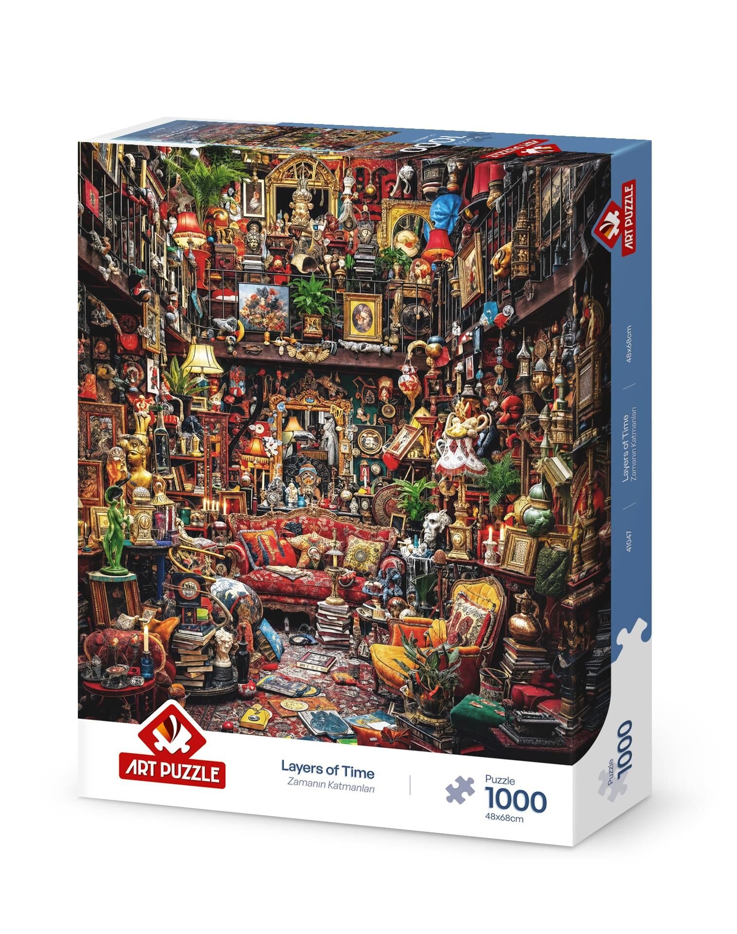 Art Puzzle Zamanın Katmanları 1000 Parça Puzzle