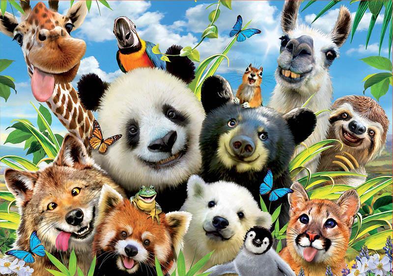 Educa Puzzle Llama Drama Selfie 1000 Parça Puzzle