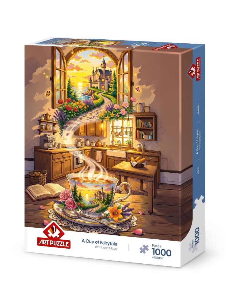 Art Puzzle Bir Fincan Masal 1000 Parça Puzzle