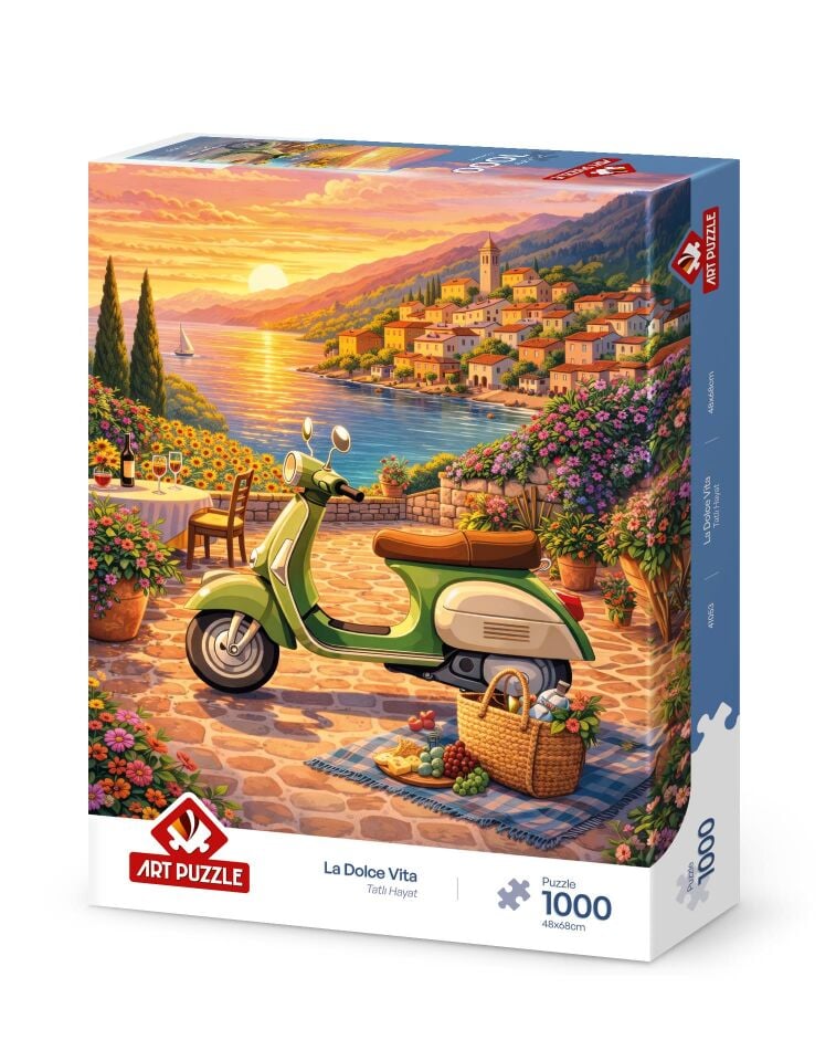 Art Puzzle Tatlı Hayat 1000 Parça Puzzle