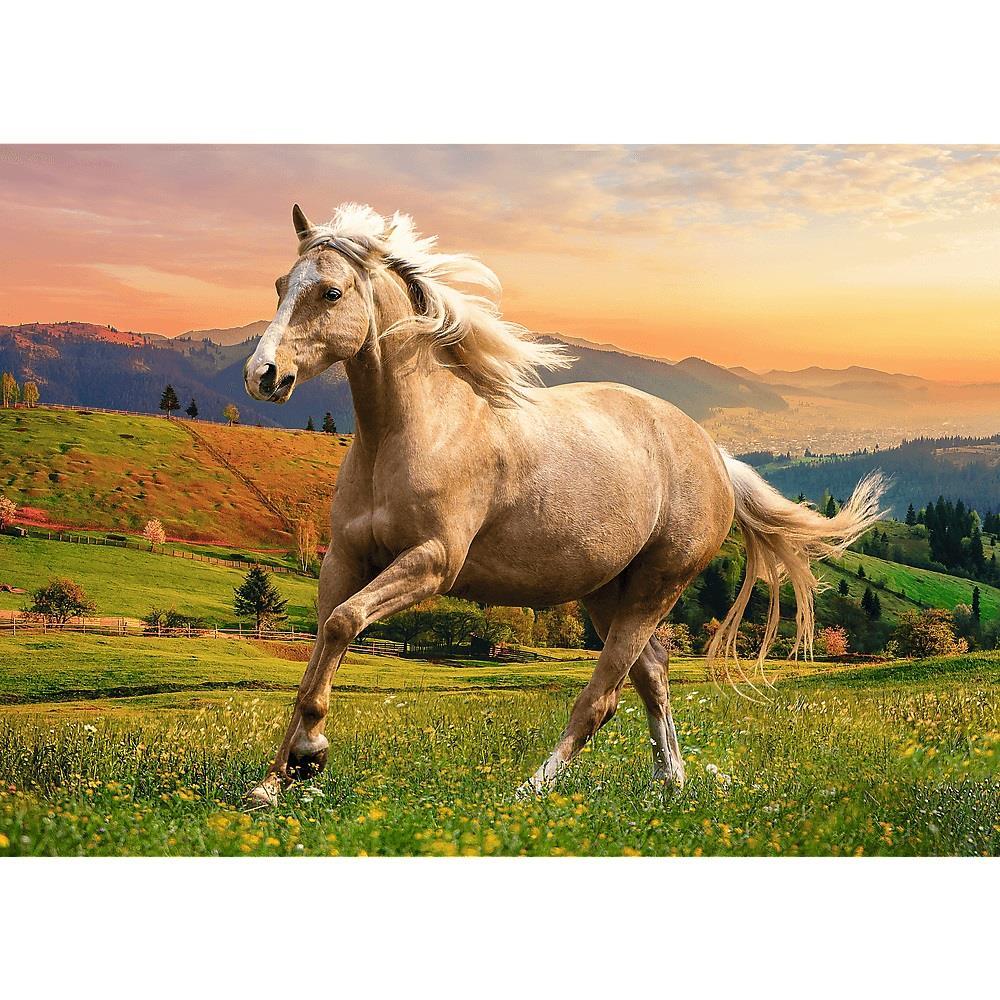 Trefl Puzzle Afternoon Gallop In The Sun 500 Parça Puzzle