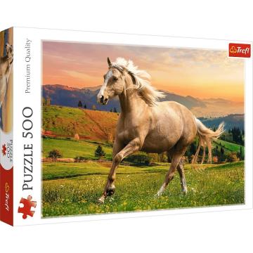 Trefl Puzzle Afternoon Gallop In The Sun 500 Parça Puzzle
