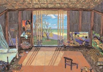 Educa Puzzle Gauguin's Studio 1500 Parça Puzzle