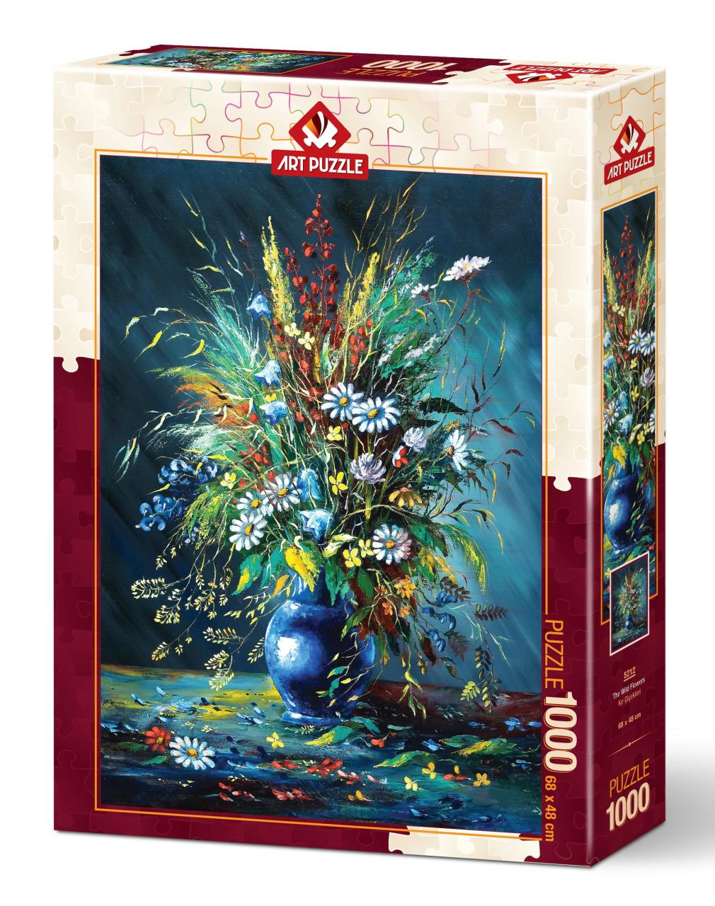 Art Puzzle Kır Çiçekleri 1000 Parça Puzzle