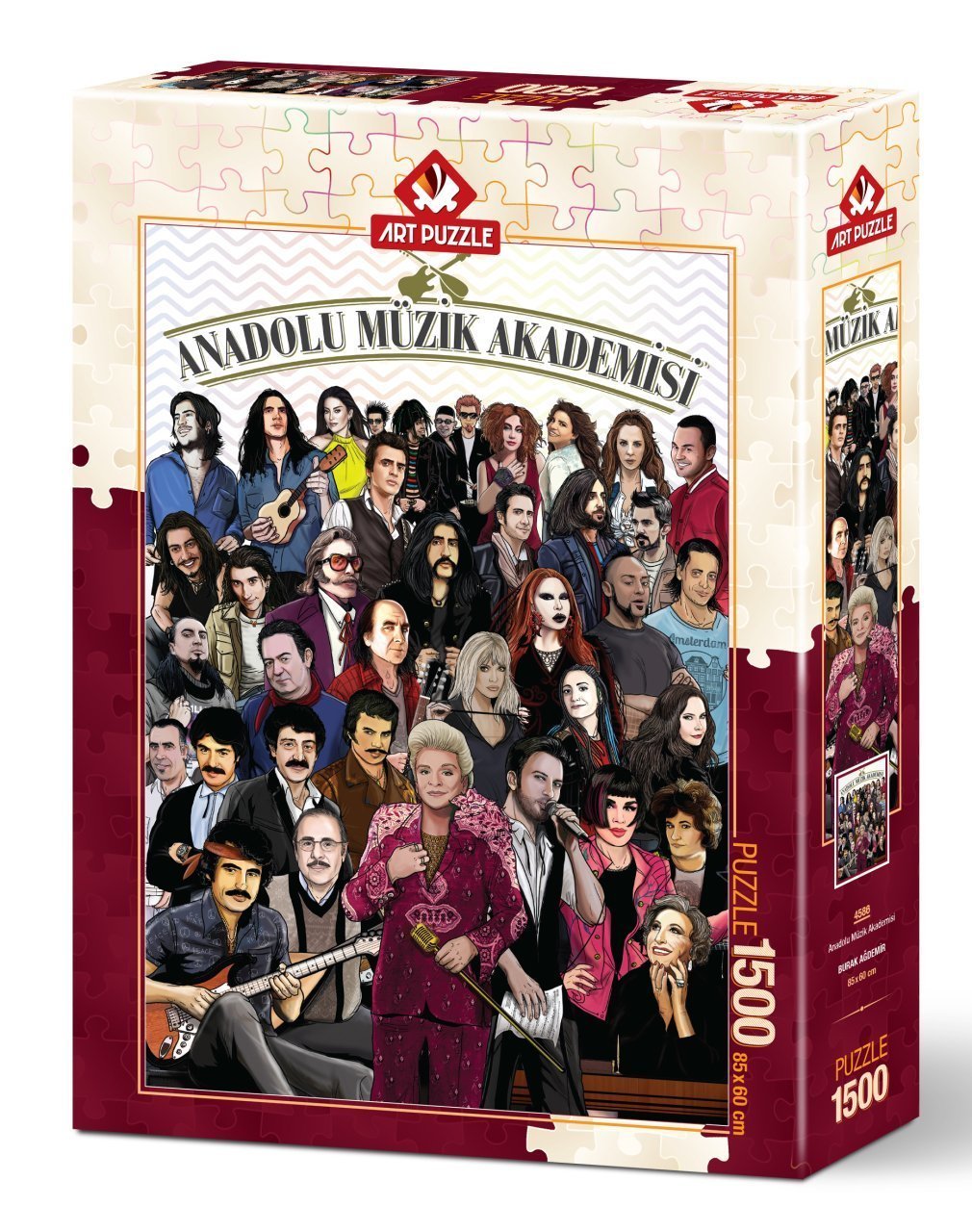 Art Puzzle Anadolu Müzik Akademisi 1500 Parça Puzz