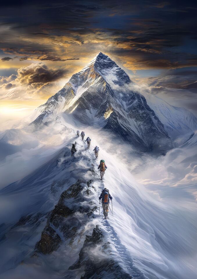Art Puzzle Zirveye Doğru – Everest 1000 Parça Puzzle