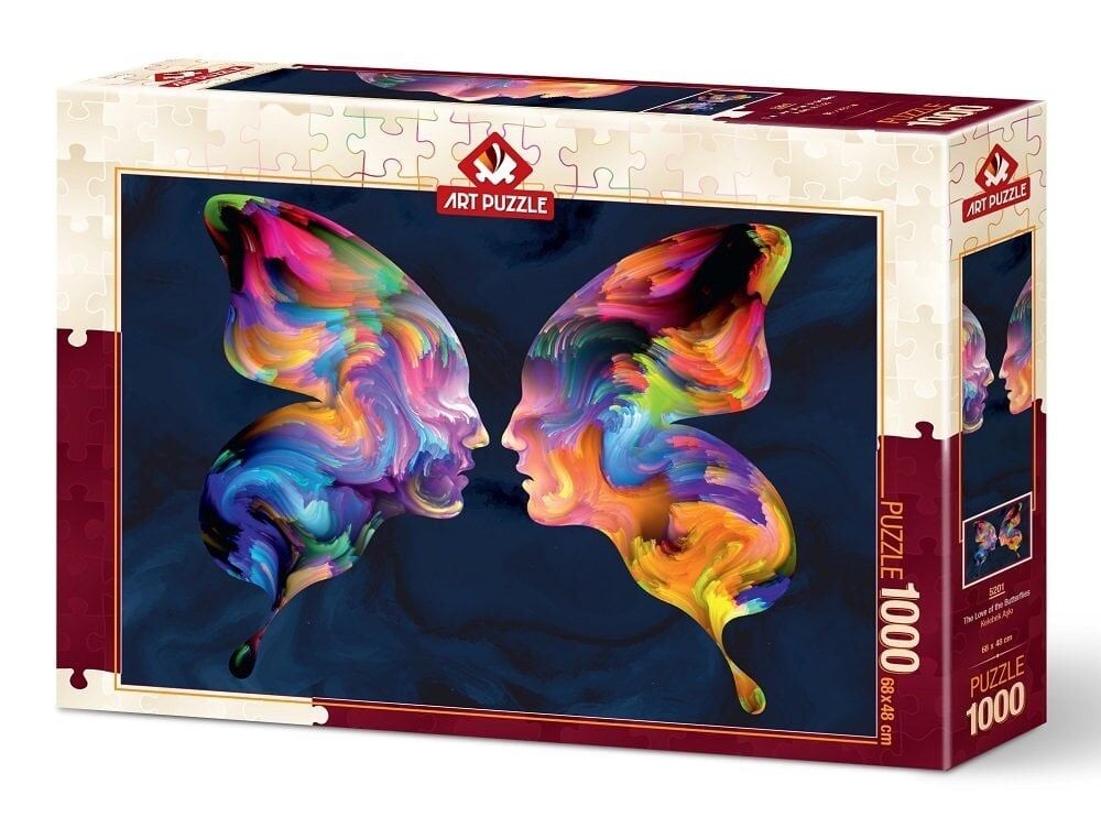 Art Puzzle Kelebek Aşkı 1000 Parça Puzzle