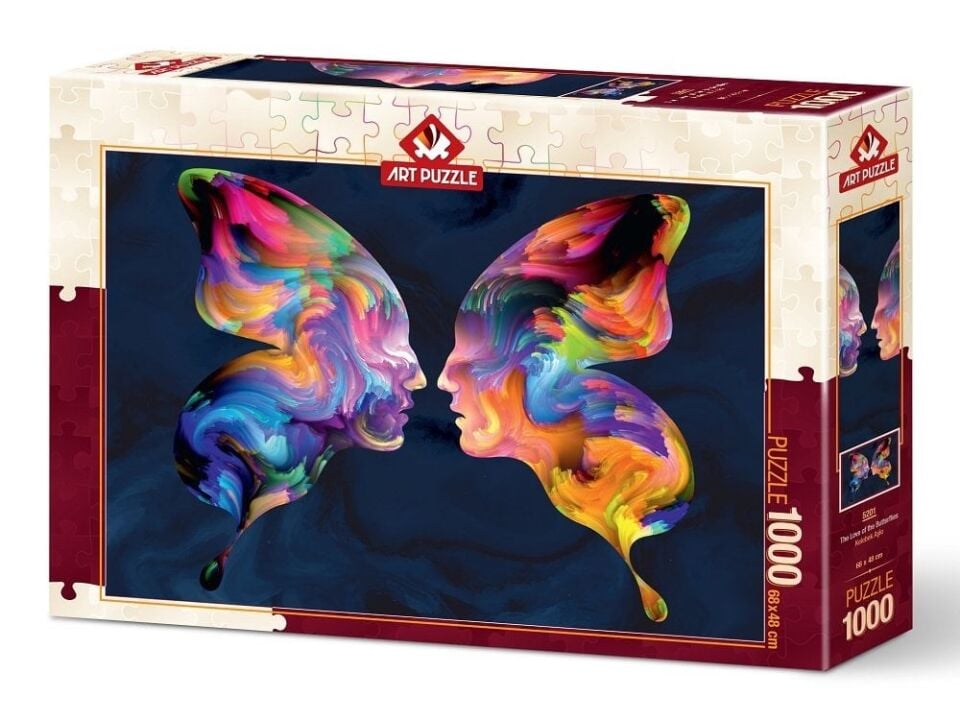 Art Puzzle Kelebek Aşkı 1000 Parça Puzzle