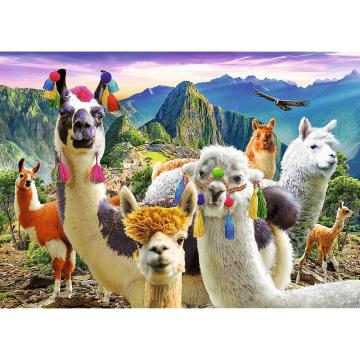 Trefl Puzzle Llamas In The Mountaıns 500 Parça Puzzle