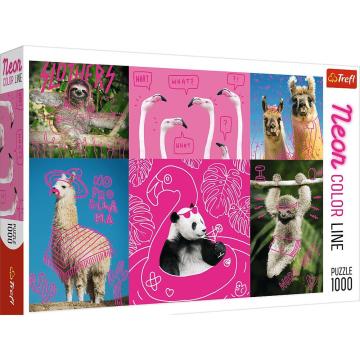 Trefl Puzzle Crazy Anımals 1000 Parça Puzzle