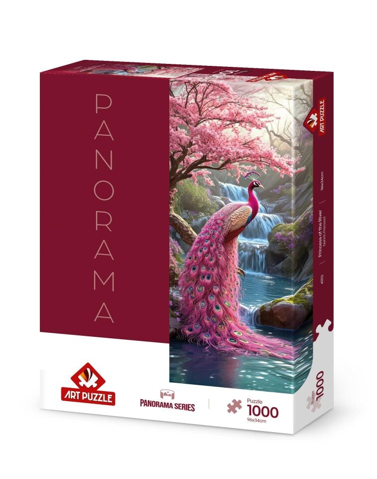 Art Puzzle Nehrin Prensesi 1000 Parça Panorama Puzzle