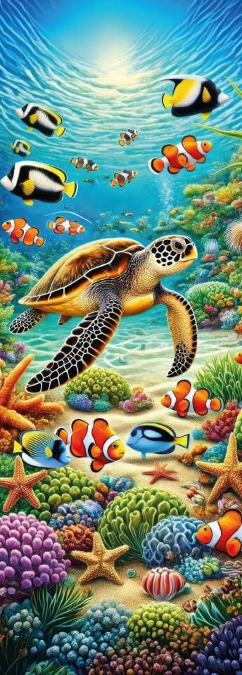 Art Puzzle Su Altı Dünyası 1000 Parça Panorama Puzzle