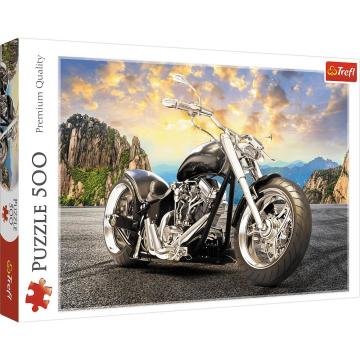 Trefl Puzzle Black Motorcykle 500 Parça Puzzle