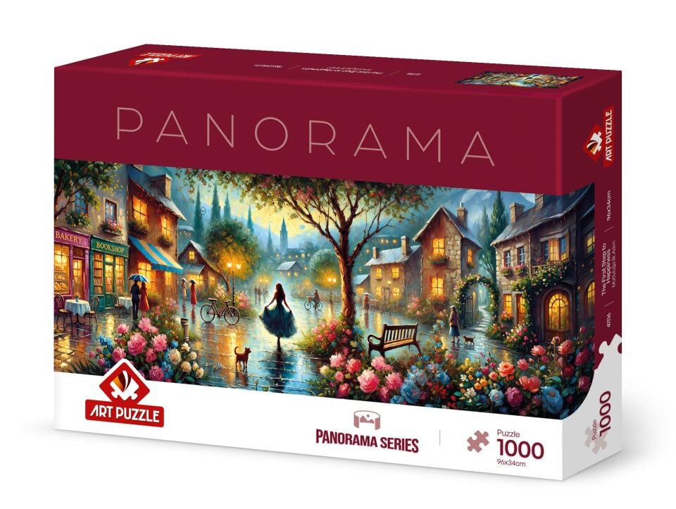 Art Puzzle Mutluluğa İlk Adım 1000 Parça Panorama Puzzle
