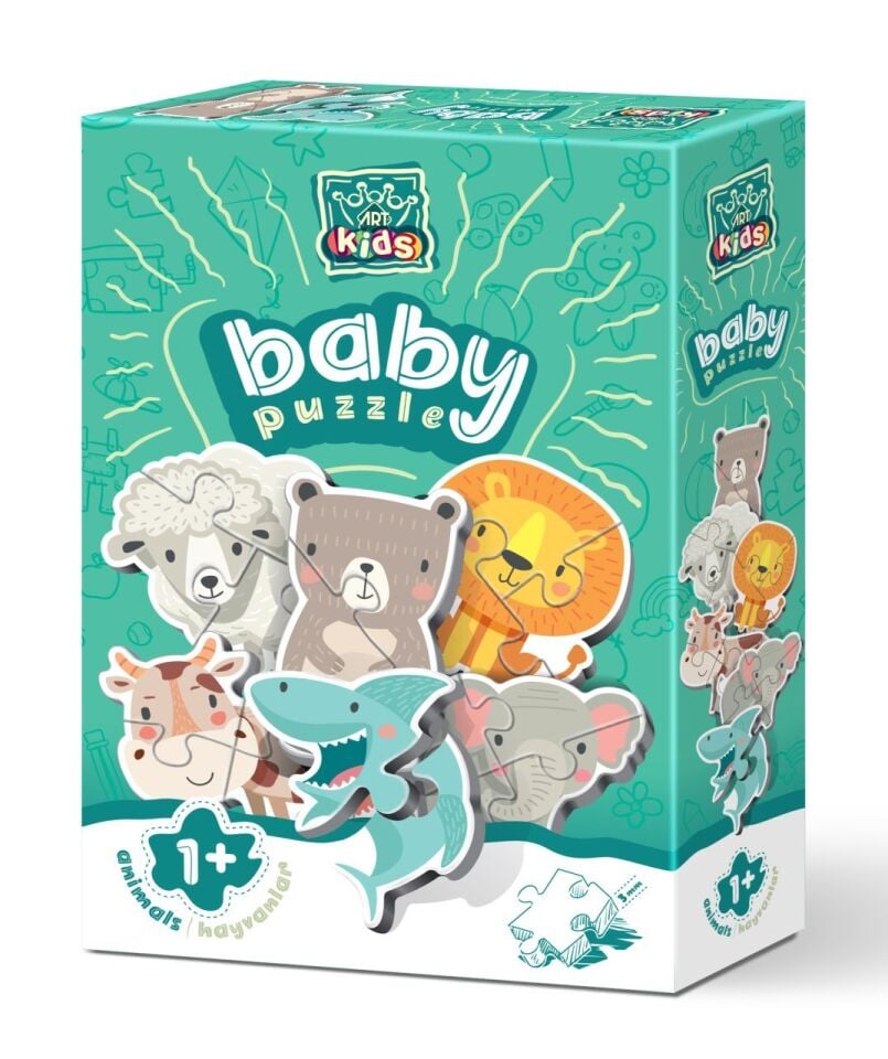 Art Kids Hayvanlar Baby Puzzle