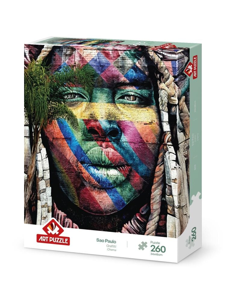 Art Puzzle Grafitti, Sao Paulo 260 Parça Puzzle