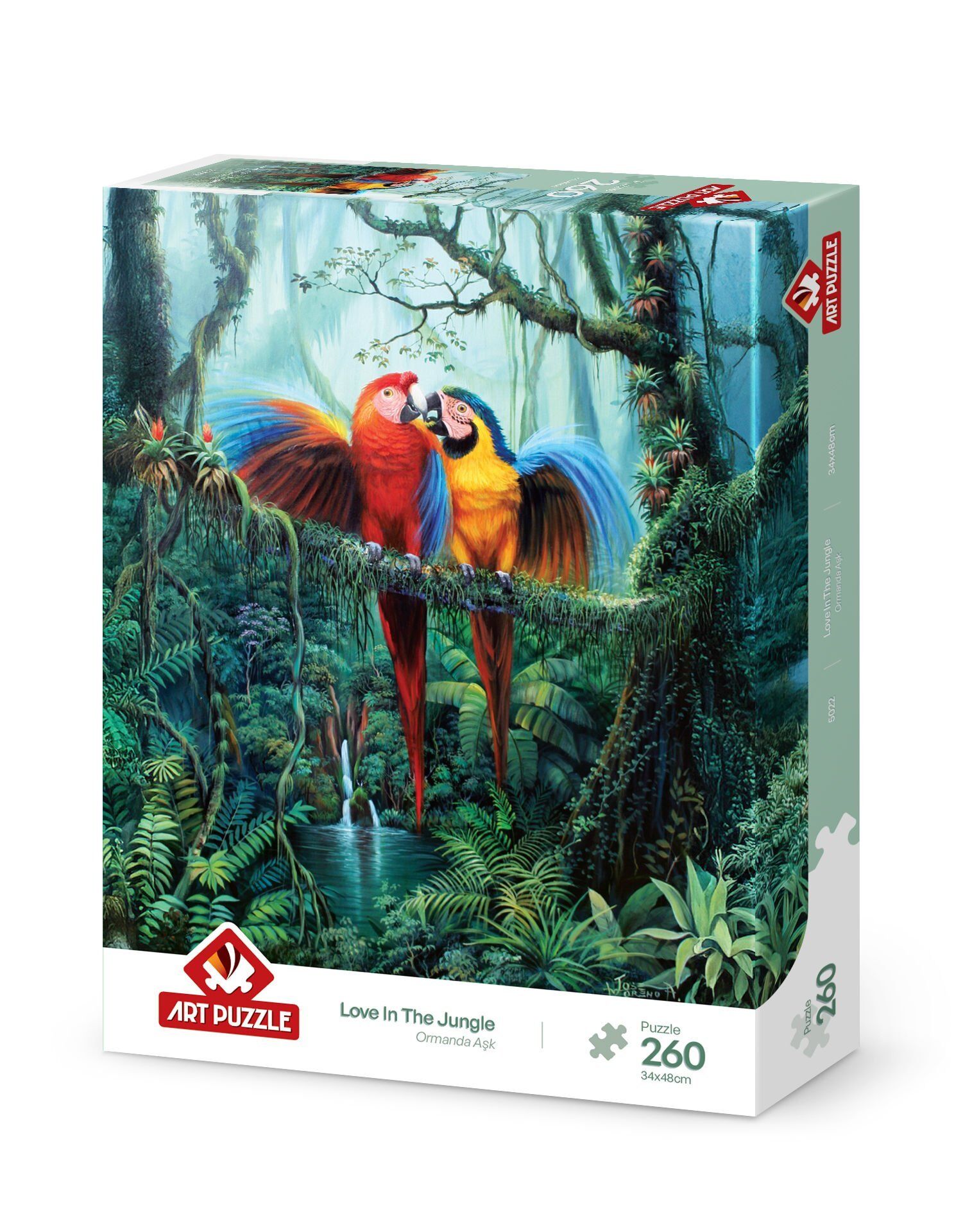 Art Puzzle Ormandaki Aşk 260 Parça Puzzle