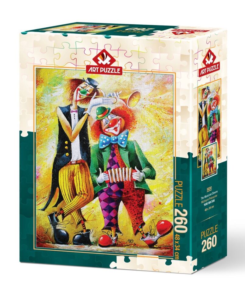 Art Puzzle Müzisyen Palyaçolar 260 Parça Puzzle - Puzzlesepeti