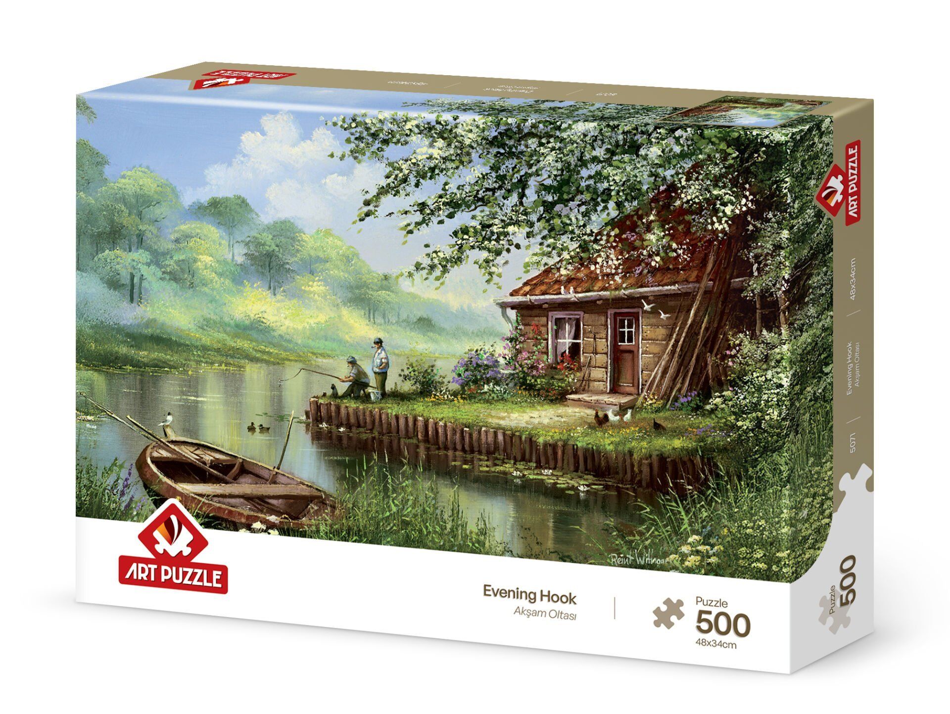Art Puzzle Akşam Oltası 500 Parça Puzzle